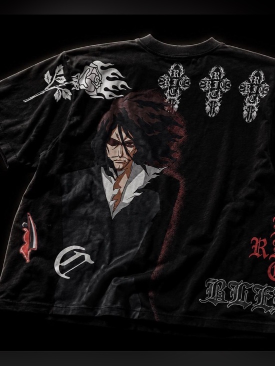 Civil Regime Other - Civil Regime × Bleach Zangetsu 199X Oversized Tee - Size XL - NWT